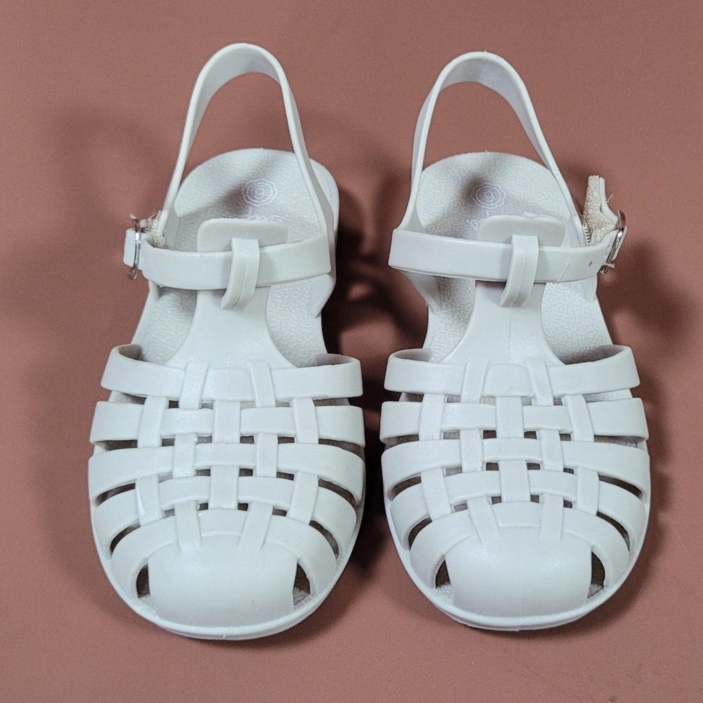 Kids White Sandals